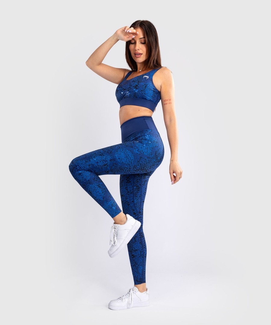 venum amazonia women full-length leggings - ultramarine blue