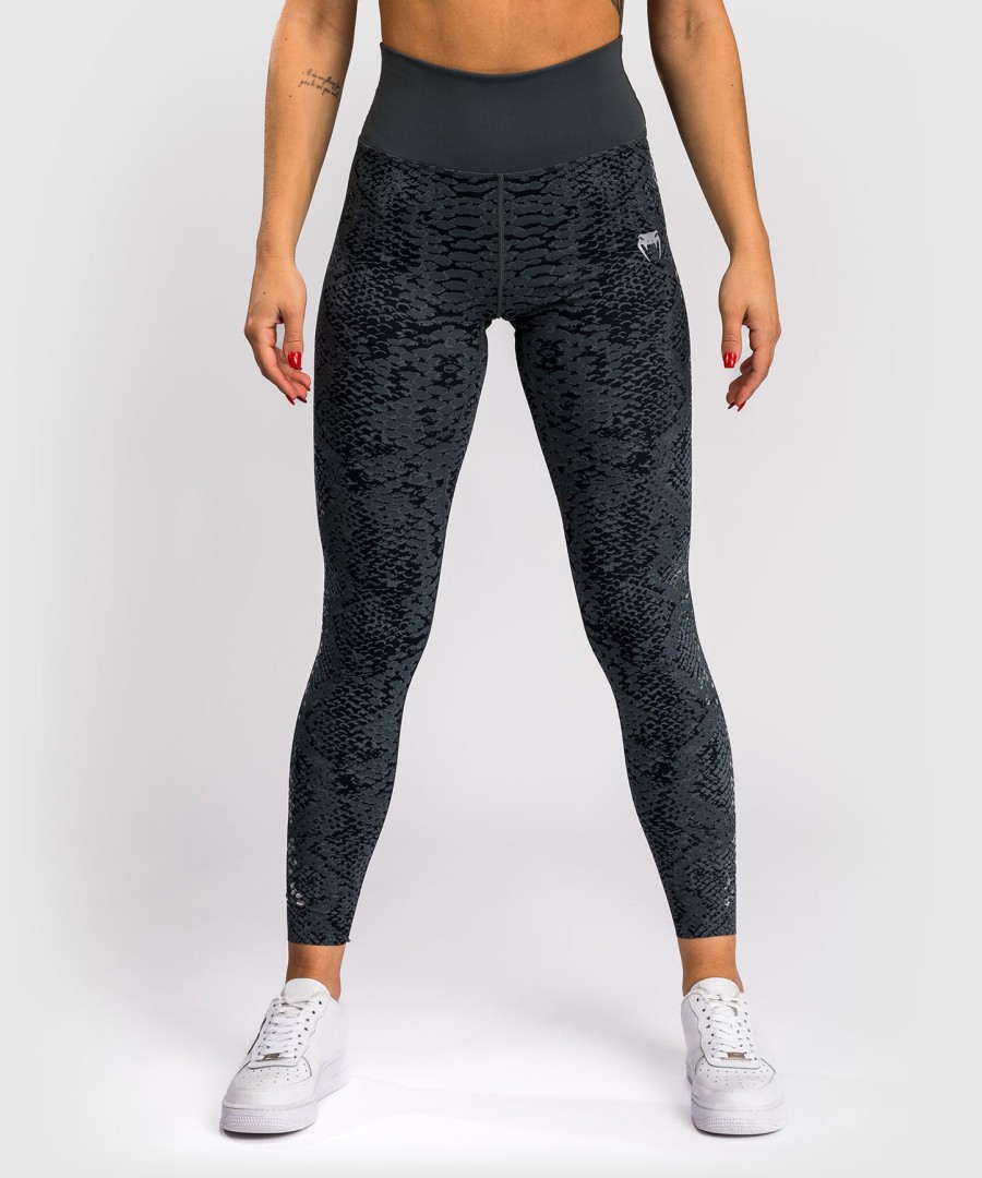 venum amazonia women full length leggings - dark grey