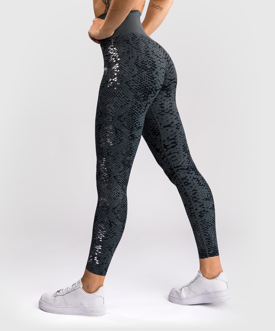 venum amazonia women full length leggings - dark grey