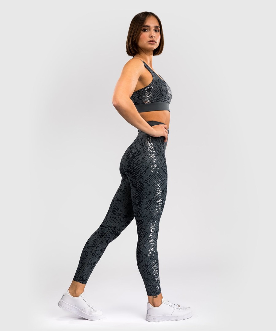 venum amazonia women full length leggings - dark grey