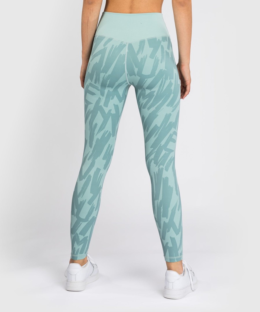 venum graffiti women full-length leggings - aqua