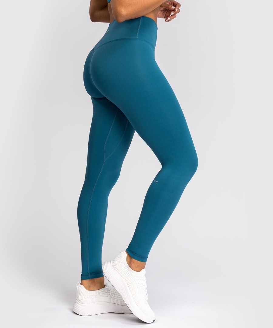 venum x demi women full length leggings - azur blue