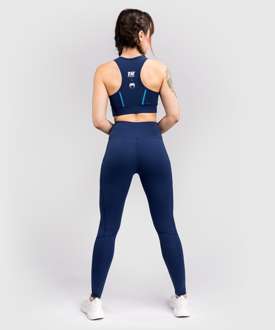 venum x top rank original women full-length leggings - navy blue