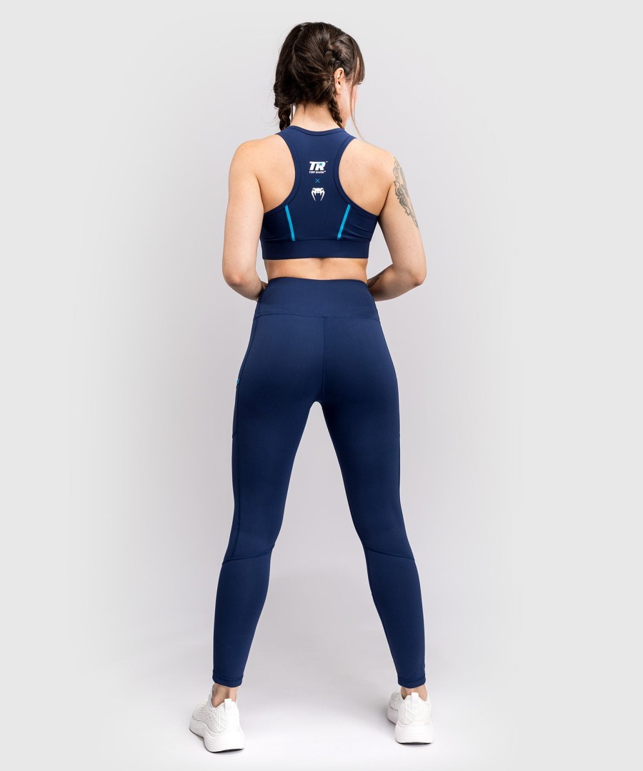 venum x top rank original women 78 leggings - navy blue