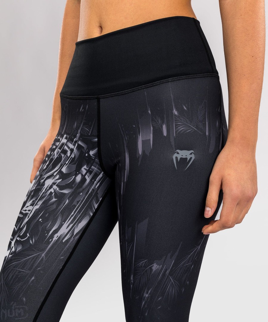 venum tiger women leggings - blacksilver