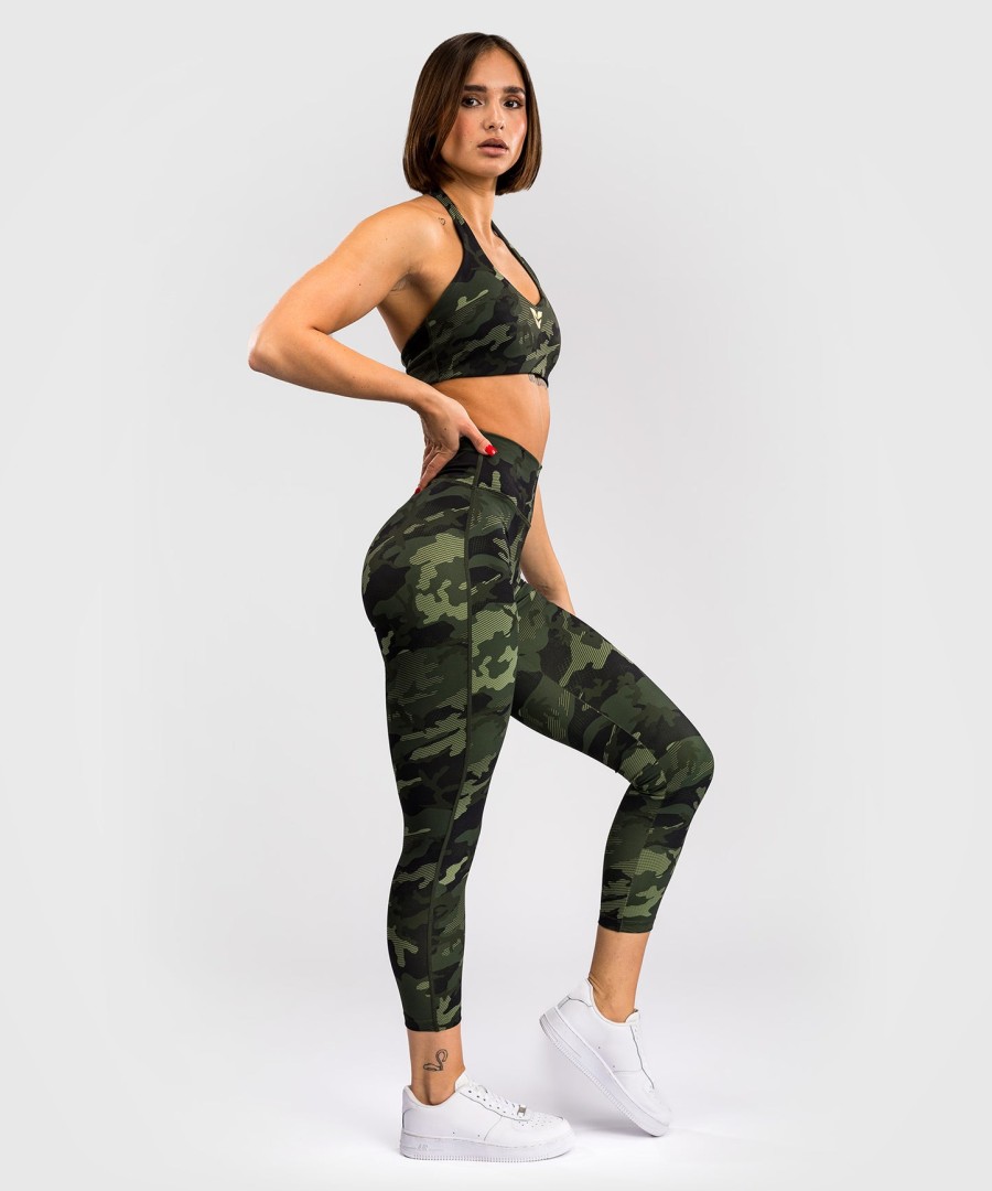venum x sophia rose women 78 leggings - forest camo