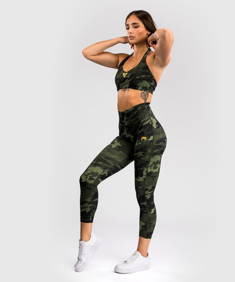venum x sophia rose women 78 leggings - forest camo