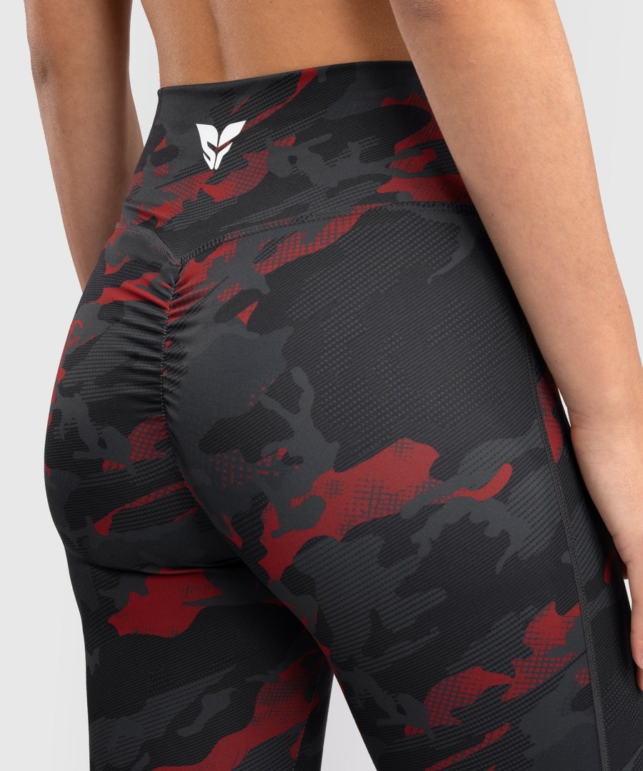 venum x sophia rose women 78 leggings - urban red camo