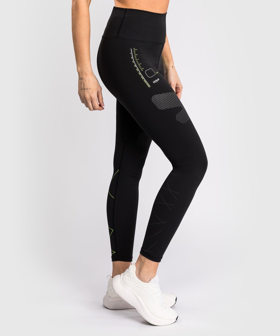 venum training camp 4.0 legging - blackneon green
