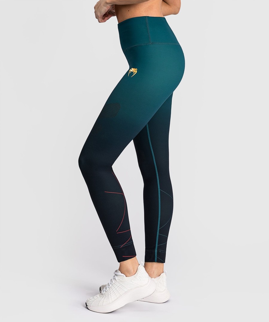 venum tactical xt leggings - blackforest green
