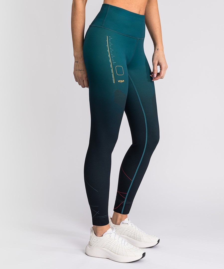 venum tactical xt leggings - blackforest green