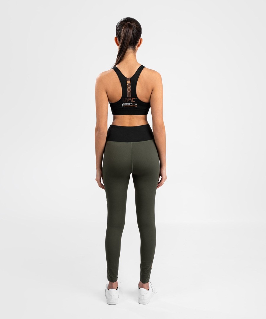 ufc adrenaline by venum fight week women performance tight - khakibronze