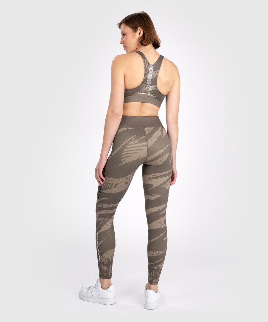 ufc adrenaline by venum fight week women performance tight - desert camo