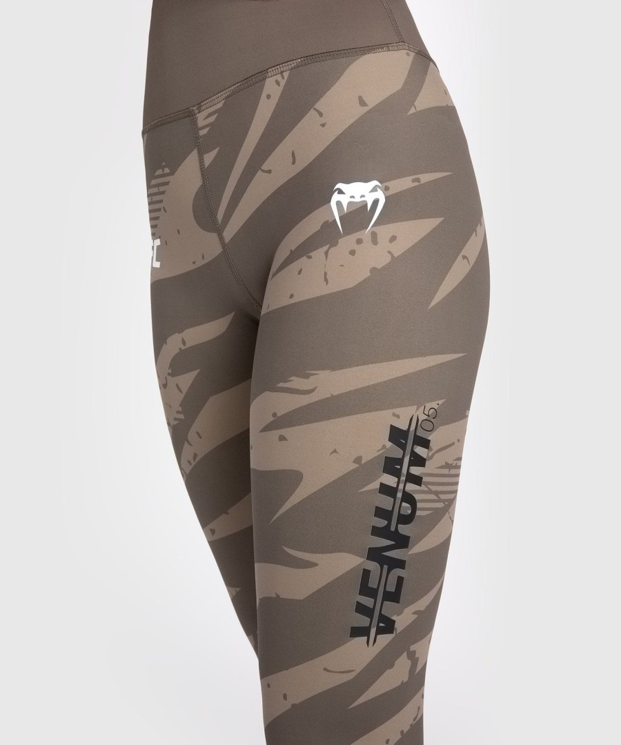 ufc adrenaline by venum fight week women performance tight - desert camo