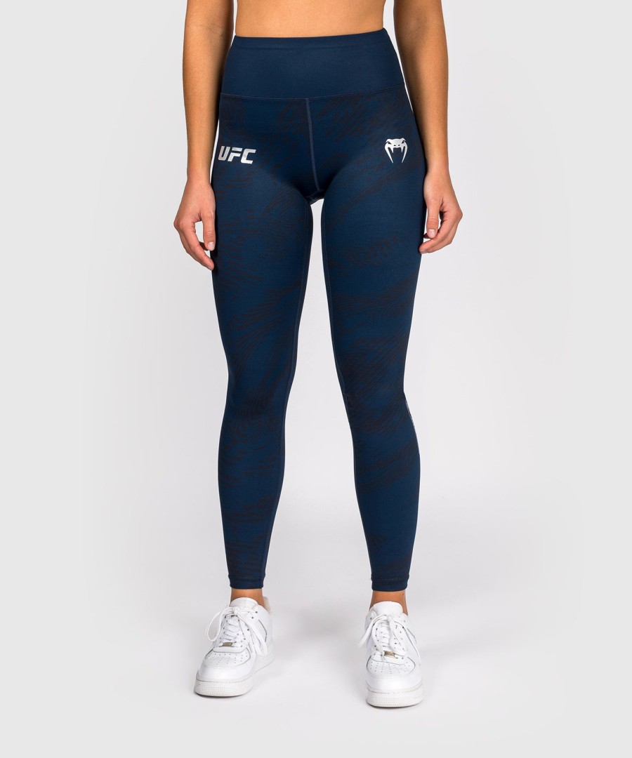 ufc fusion by venum fight week women performance tight - oceanic blue