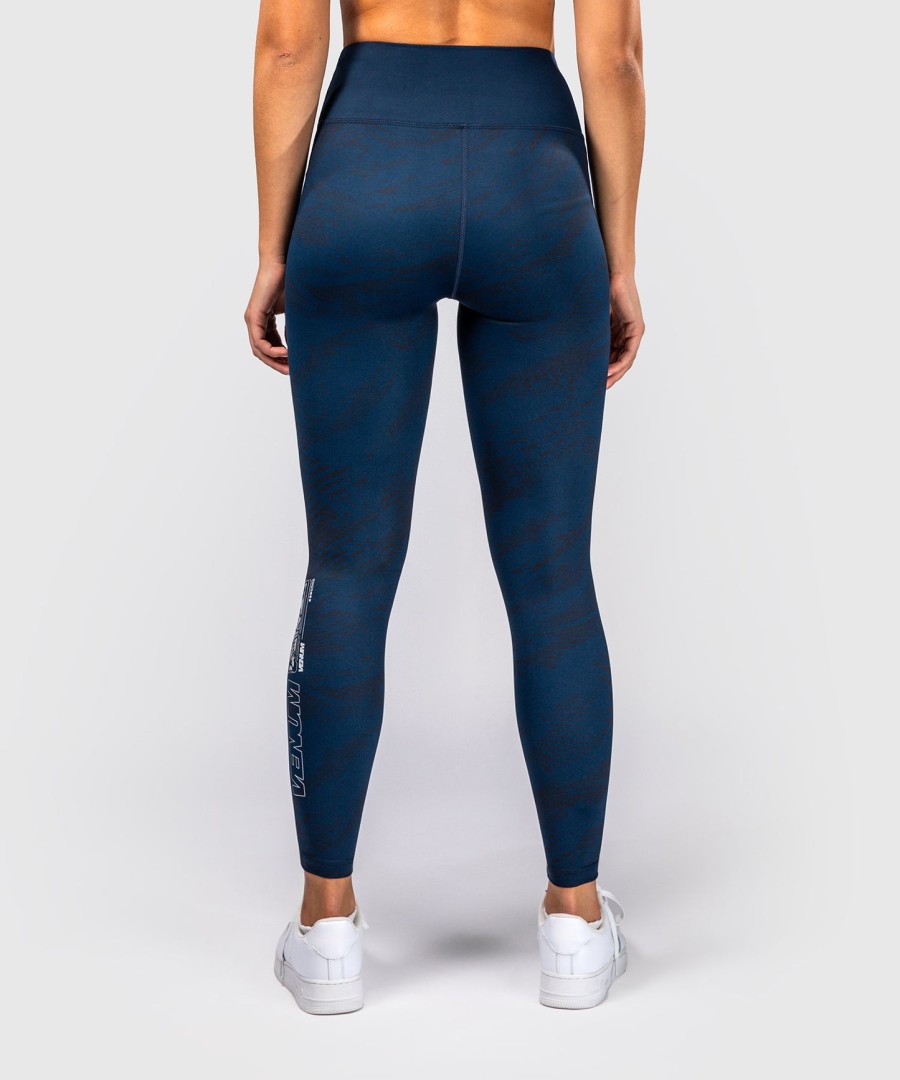ufc fusion by venum fight week women performance tight - oceanic blue