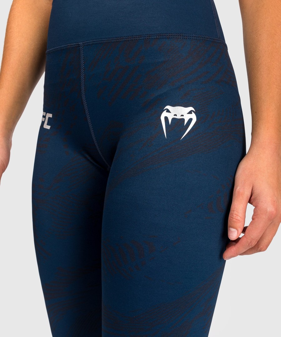 ufc fusion by venum fight week women performance tight - oceanic blue