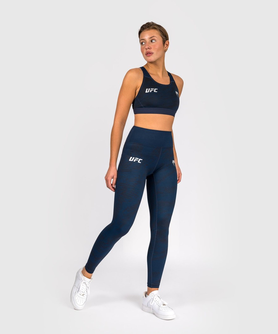 ufc fusion by venum fight week women performance tight - oceanic blue