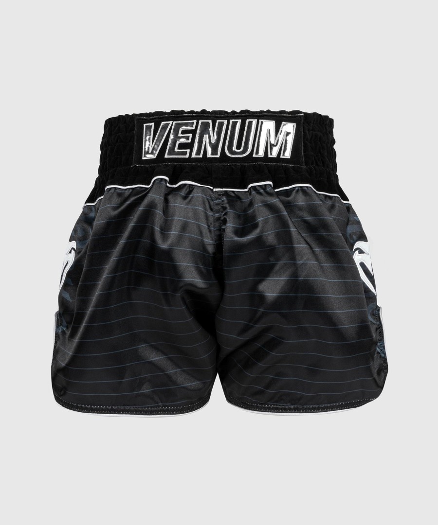 venum attack muay thaï short - blacksilver