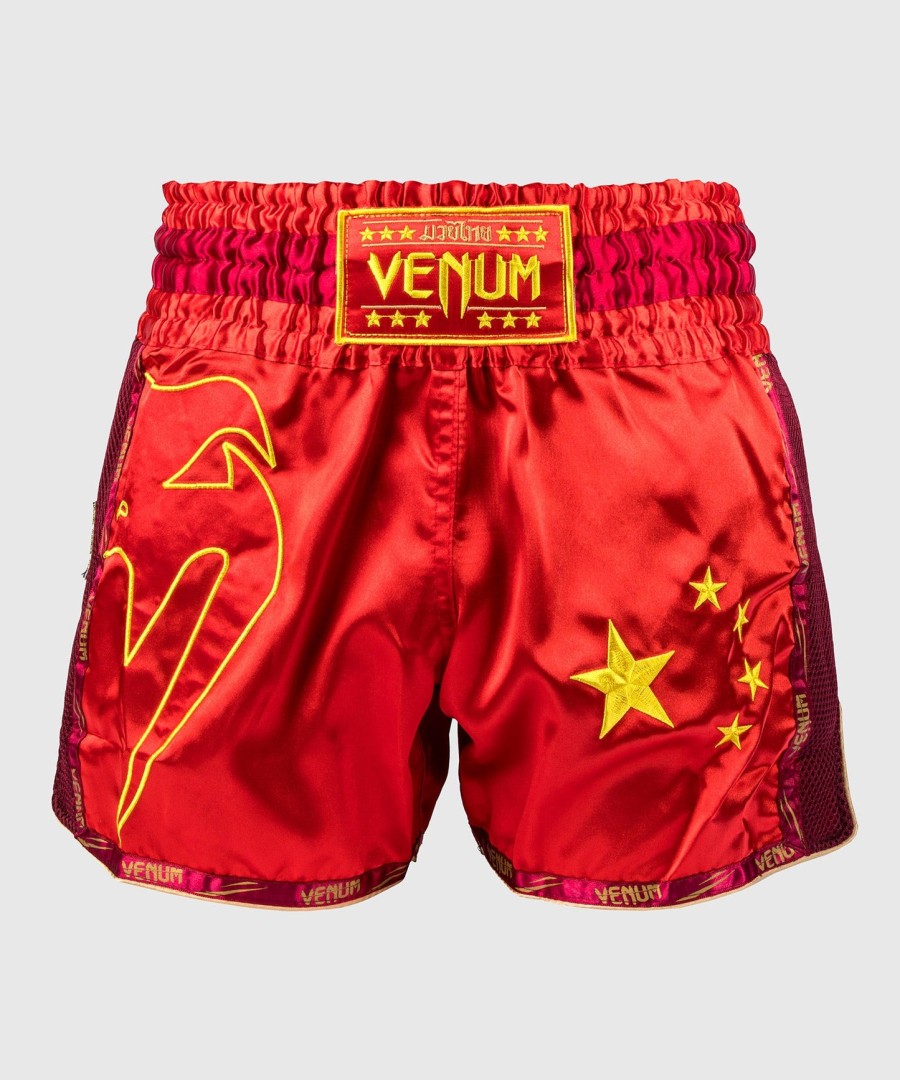 venum mt flags muay thai shorts - chinese flag