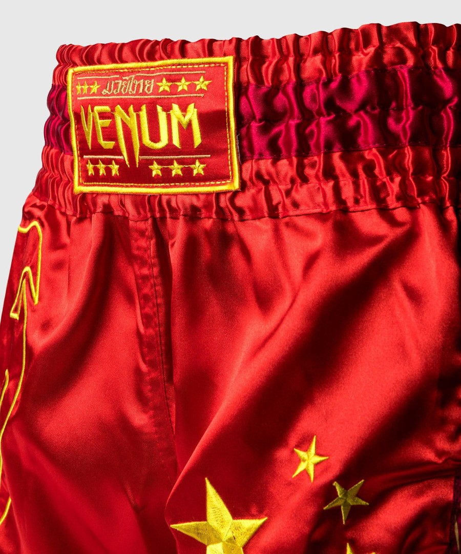 venum mt flags muay thai shorts - chinese flag
