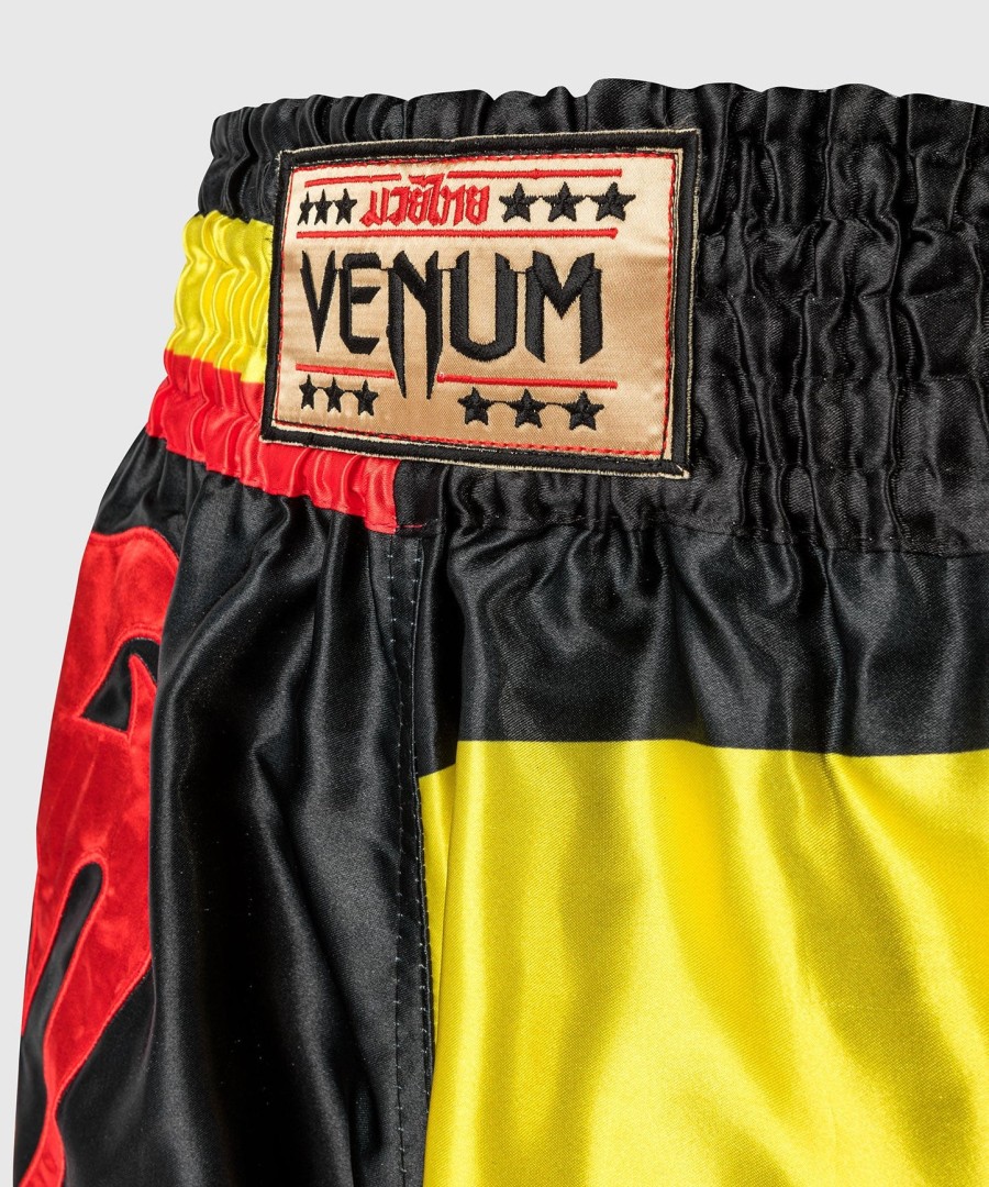 venum mt flags muay thai shorts - german flag