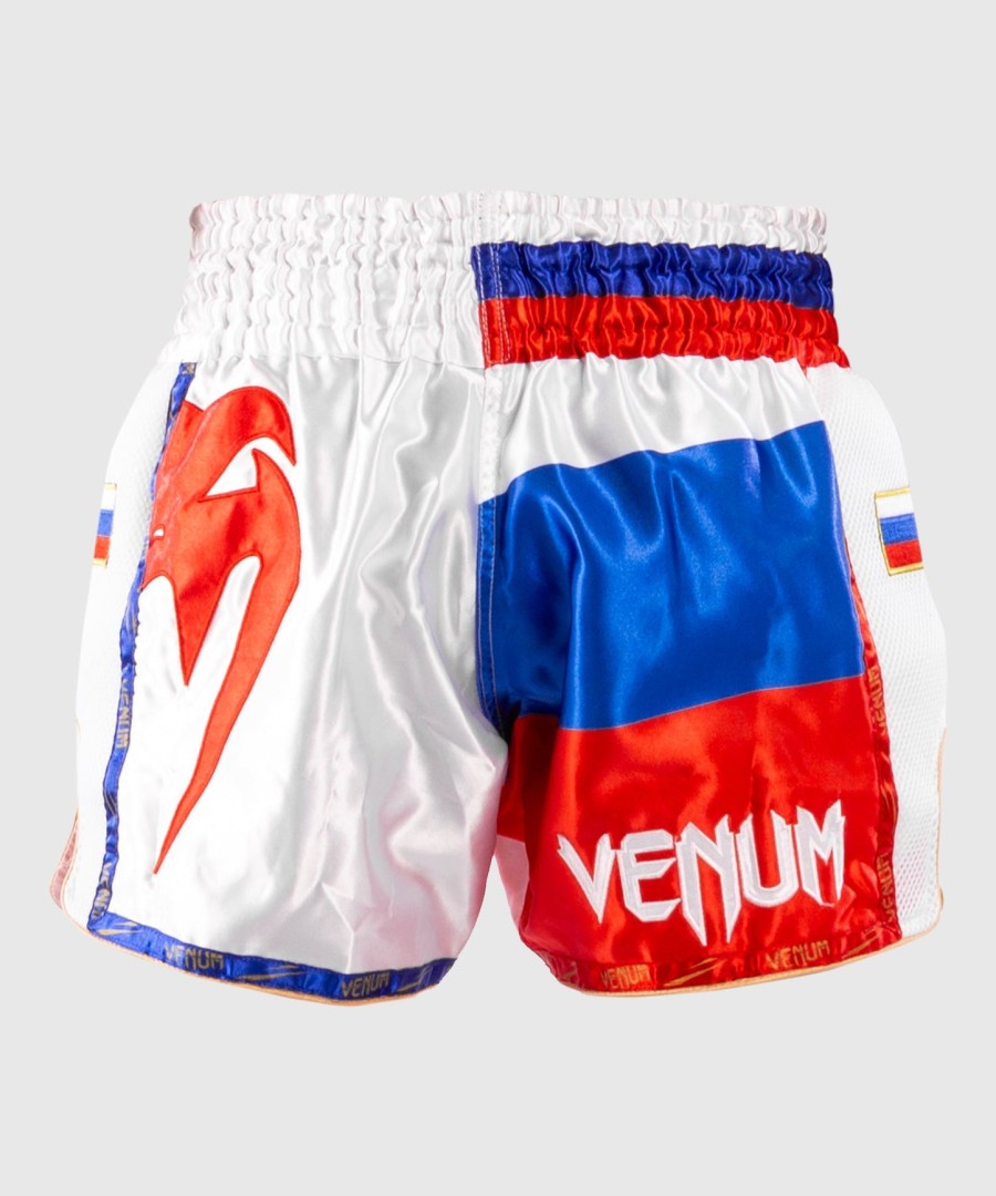 venum mt flags muay thai shorts - russian flag