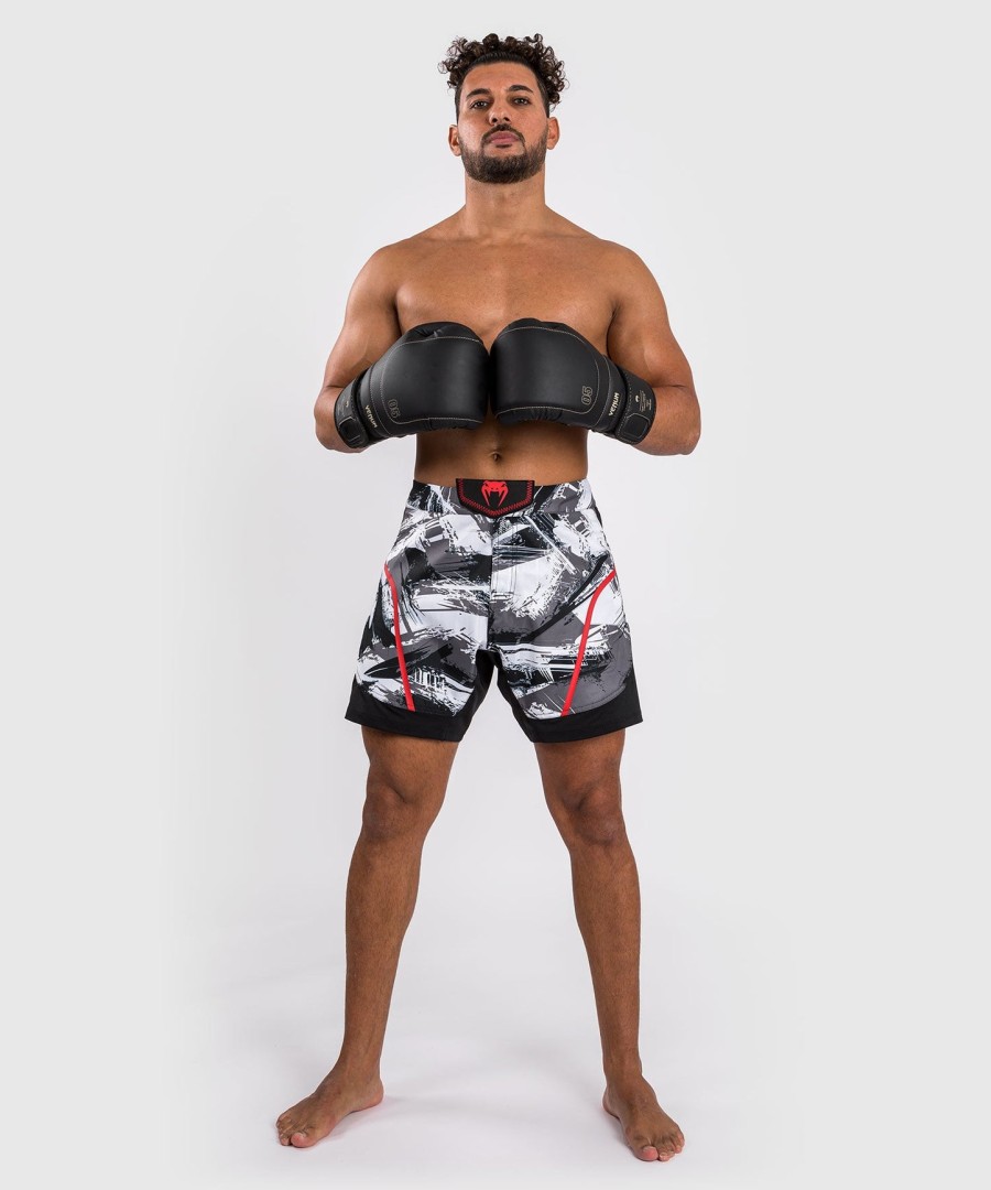 venum electron 3.0 fight shorts - greyred