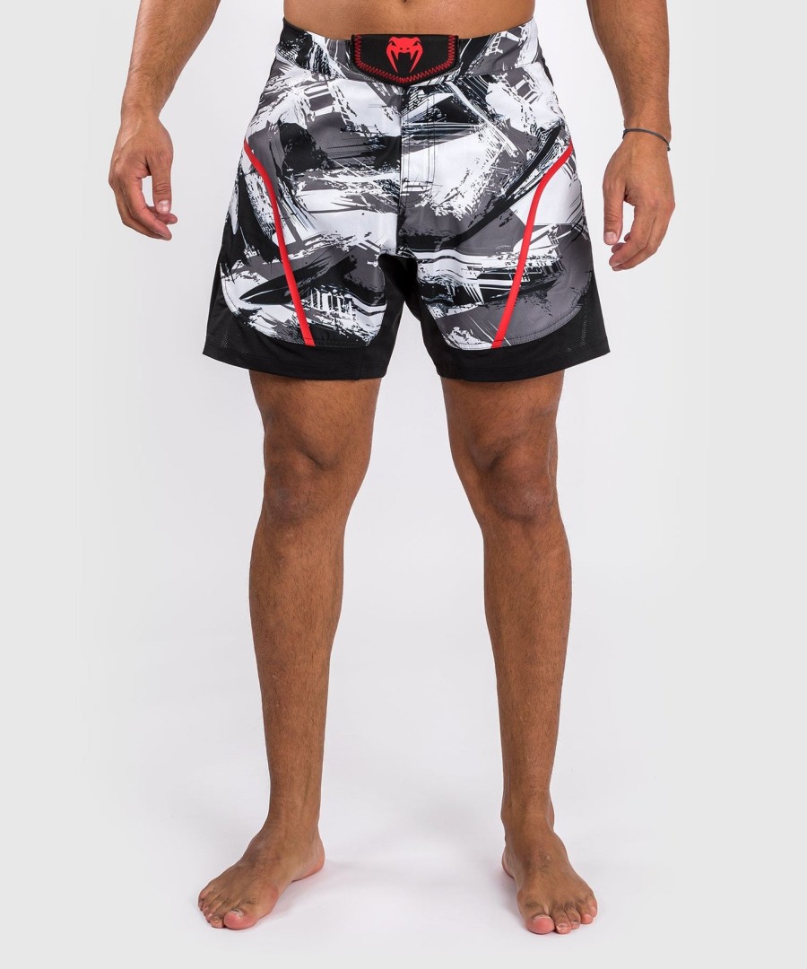 venum electron 3.0 fight shorts - greyred