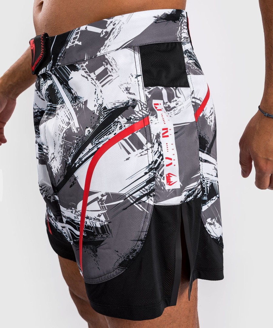 venum electron 3.0 fight shorts - greyred