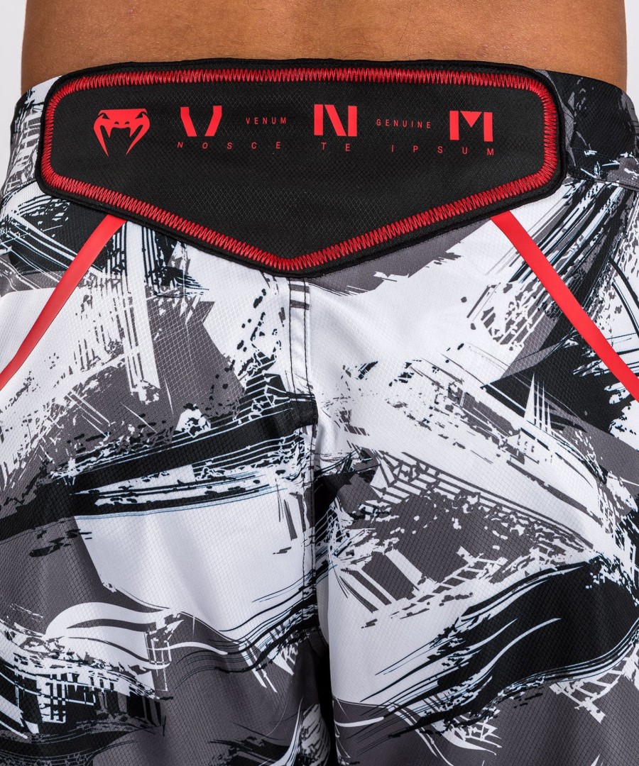 venum electron 3.0 fight shorts - greyred