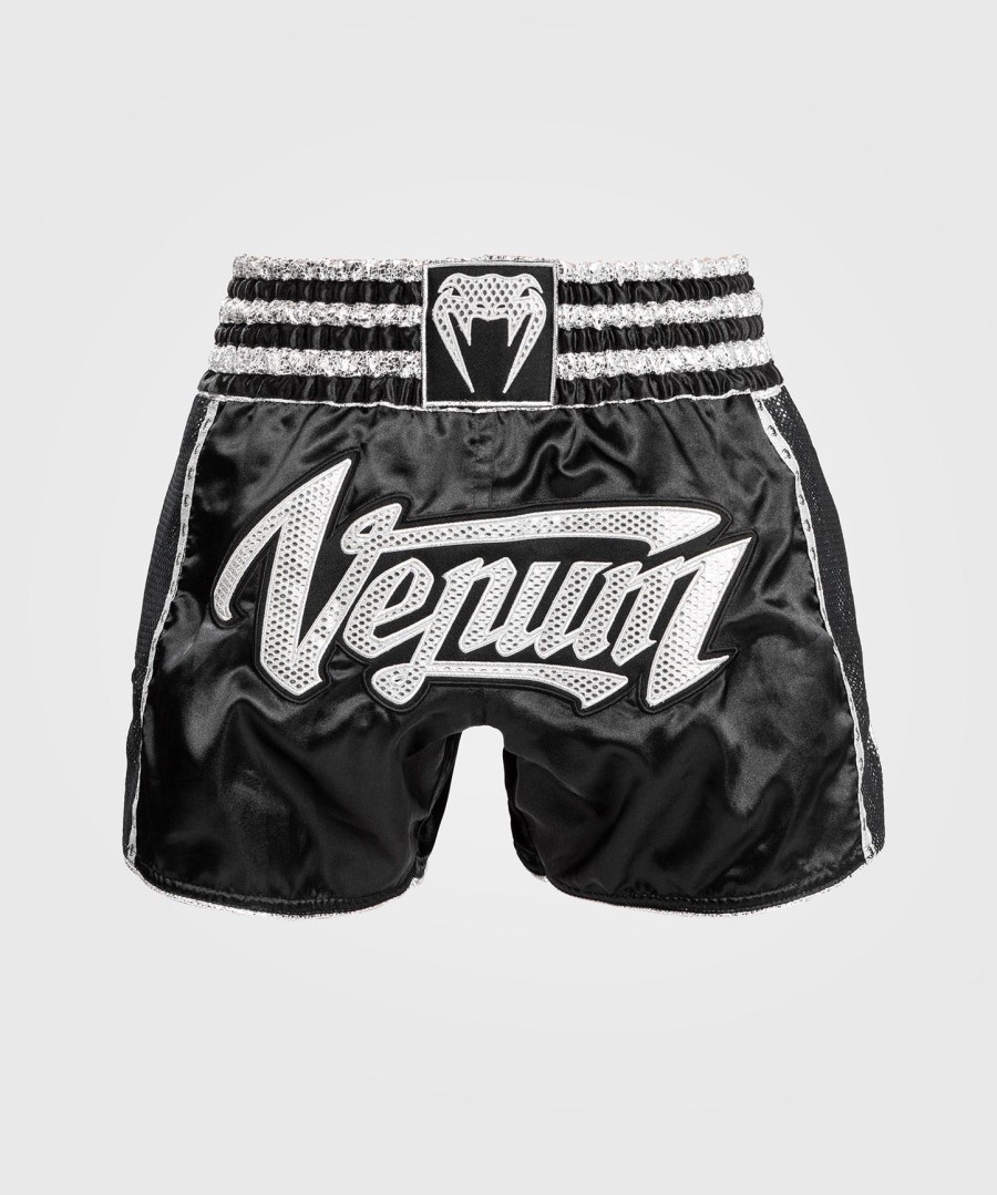 venum absolute 2.0 muay thai shorts - blacksilver