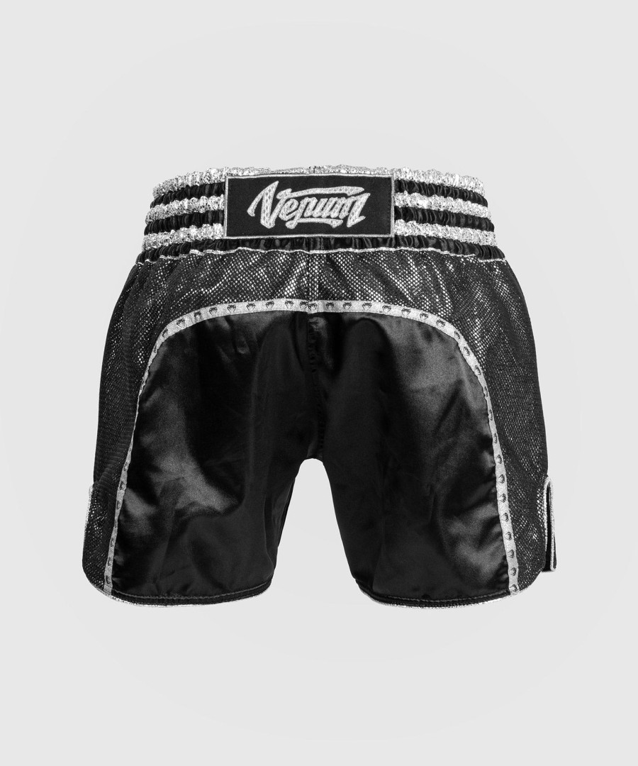 venum absolute 2.0 muay thai shorts - blacksilver