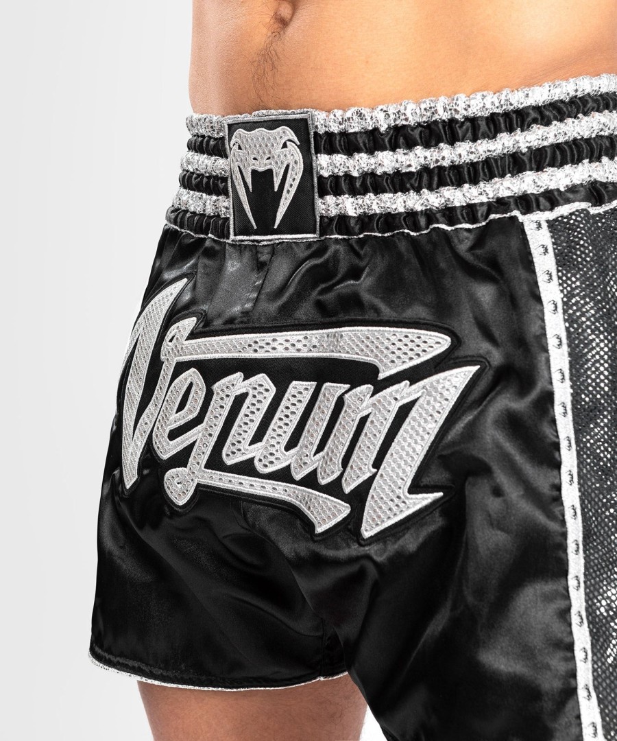venum absolute 2.0 muay thai shorts - blacksilver