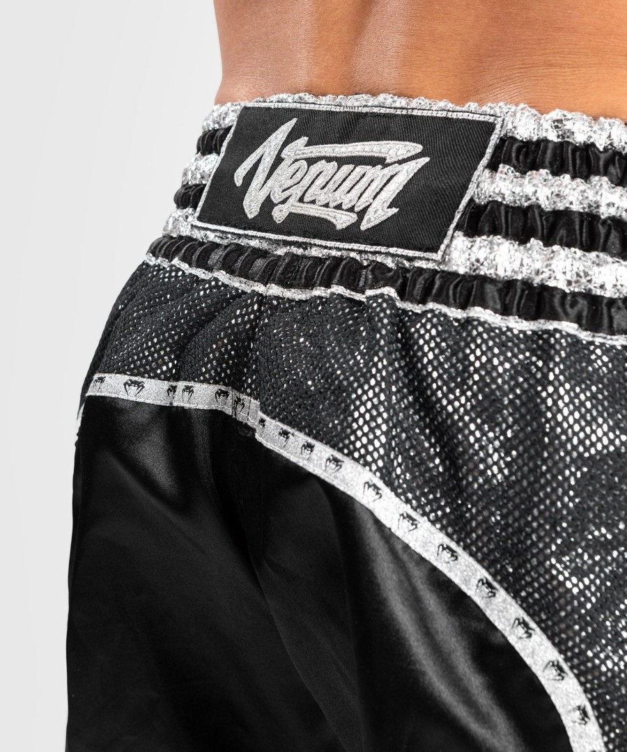 venum absolute 2.0 muay thai shorts - blacksilver