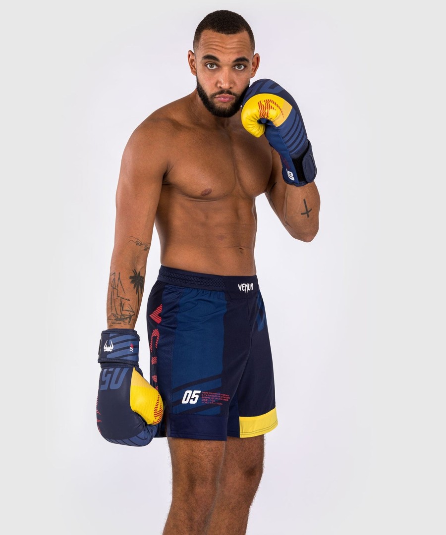 venum sport 05 fight shorts - blueyellow