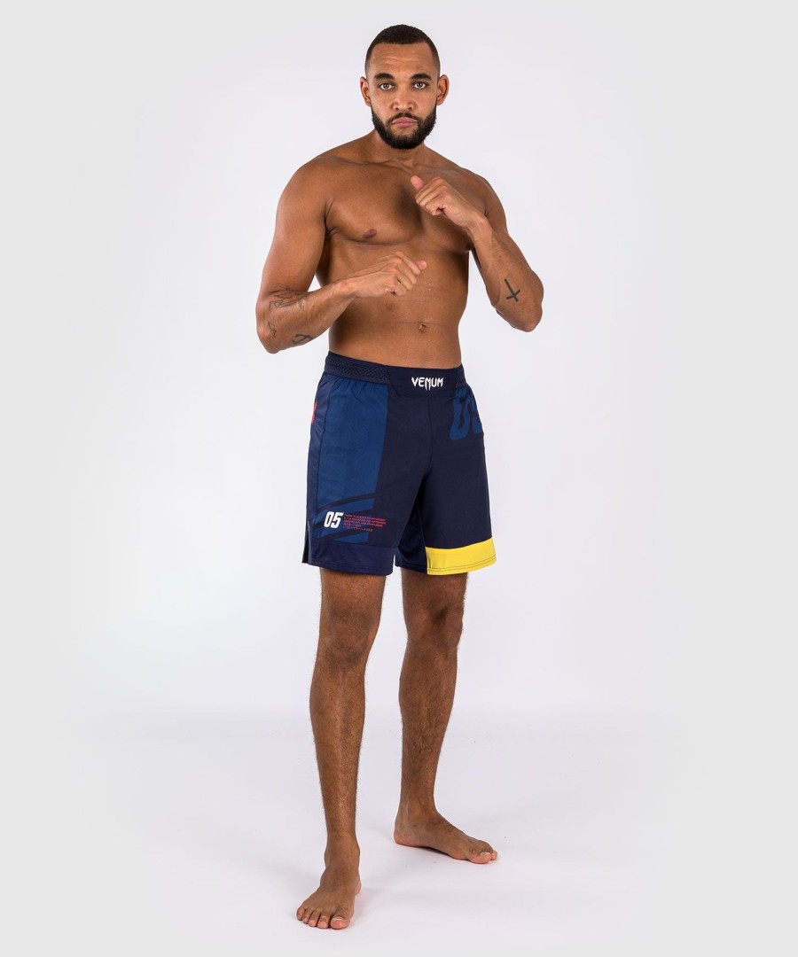 venum sport 05 fight shorts - blueyellow
