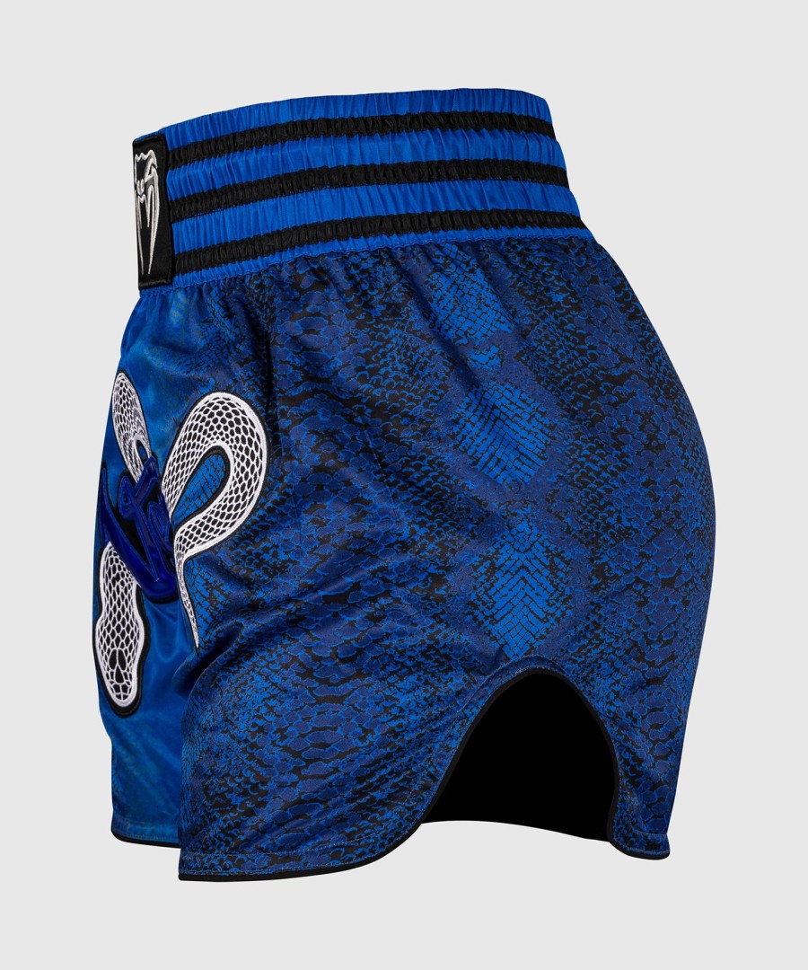 venum amazonia women muay thai shorts - ultramarine blue