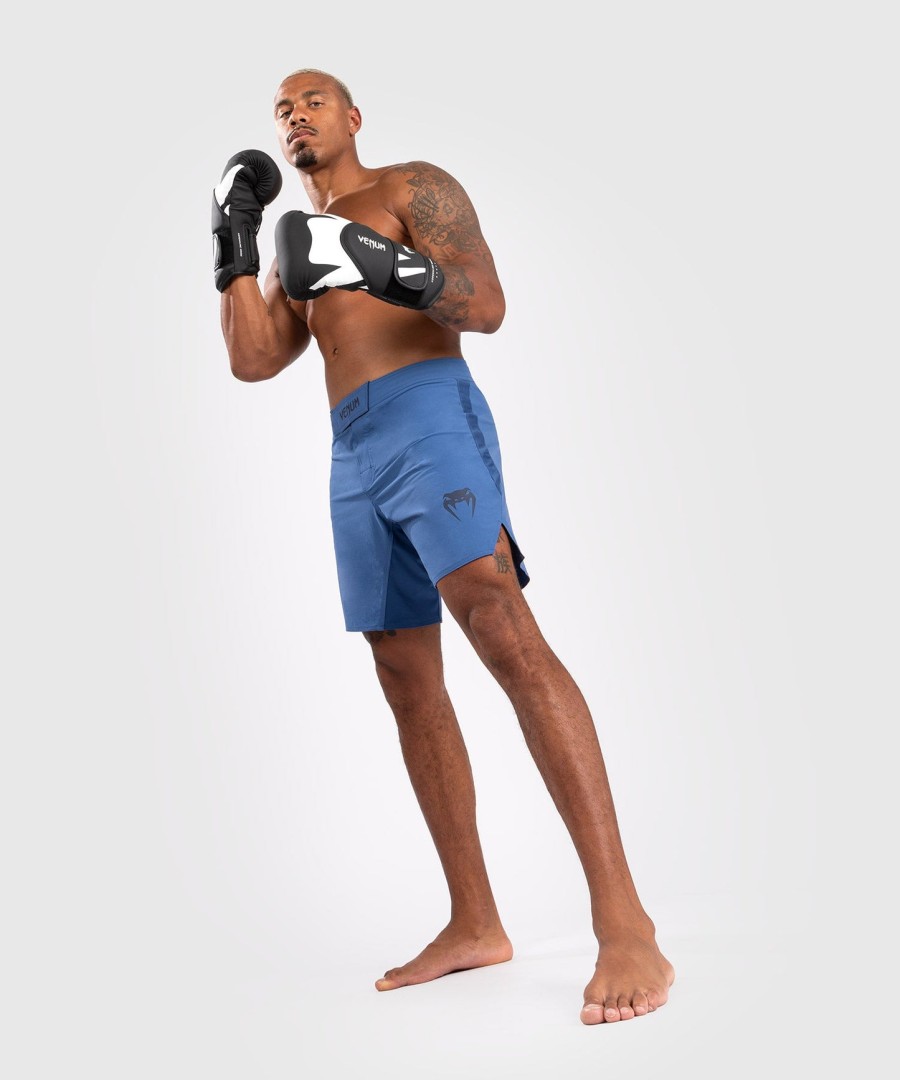 venum contender men fight shorts - blue