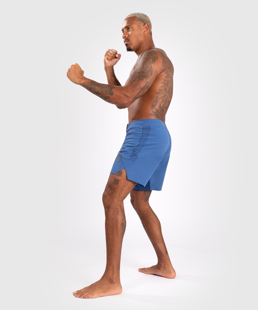 venum contender men fight shorts - blue