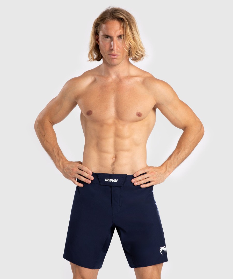 venum tempest men fight shorts - navy blueblue