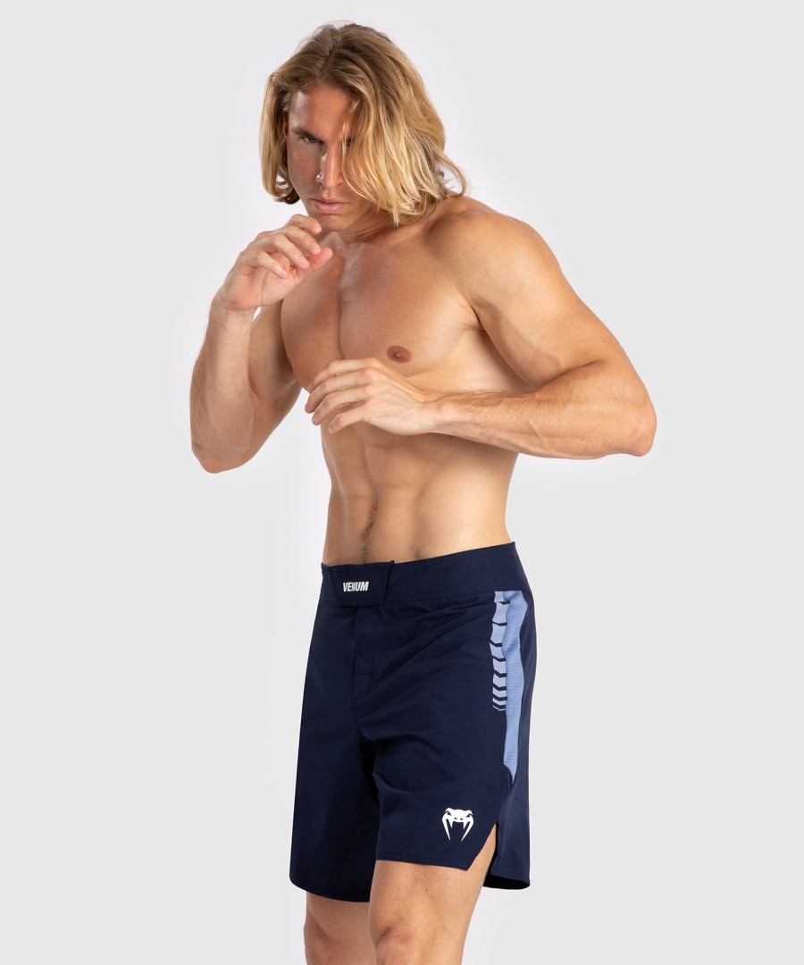 venum tempest men fight shorts - navy blueblue
