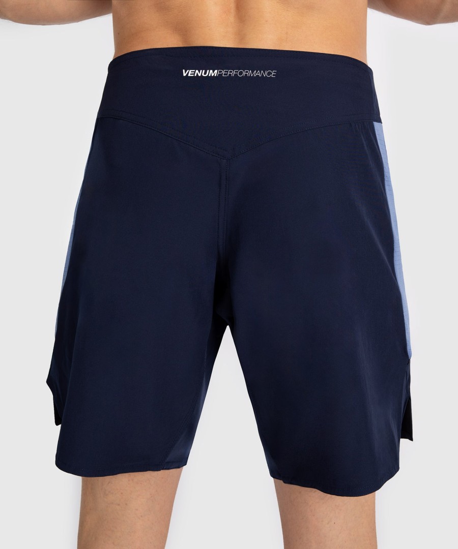 venum tempest men fight shorts - navy blueblue