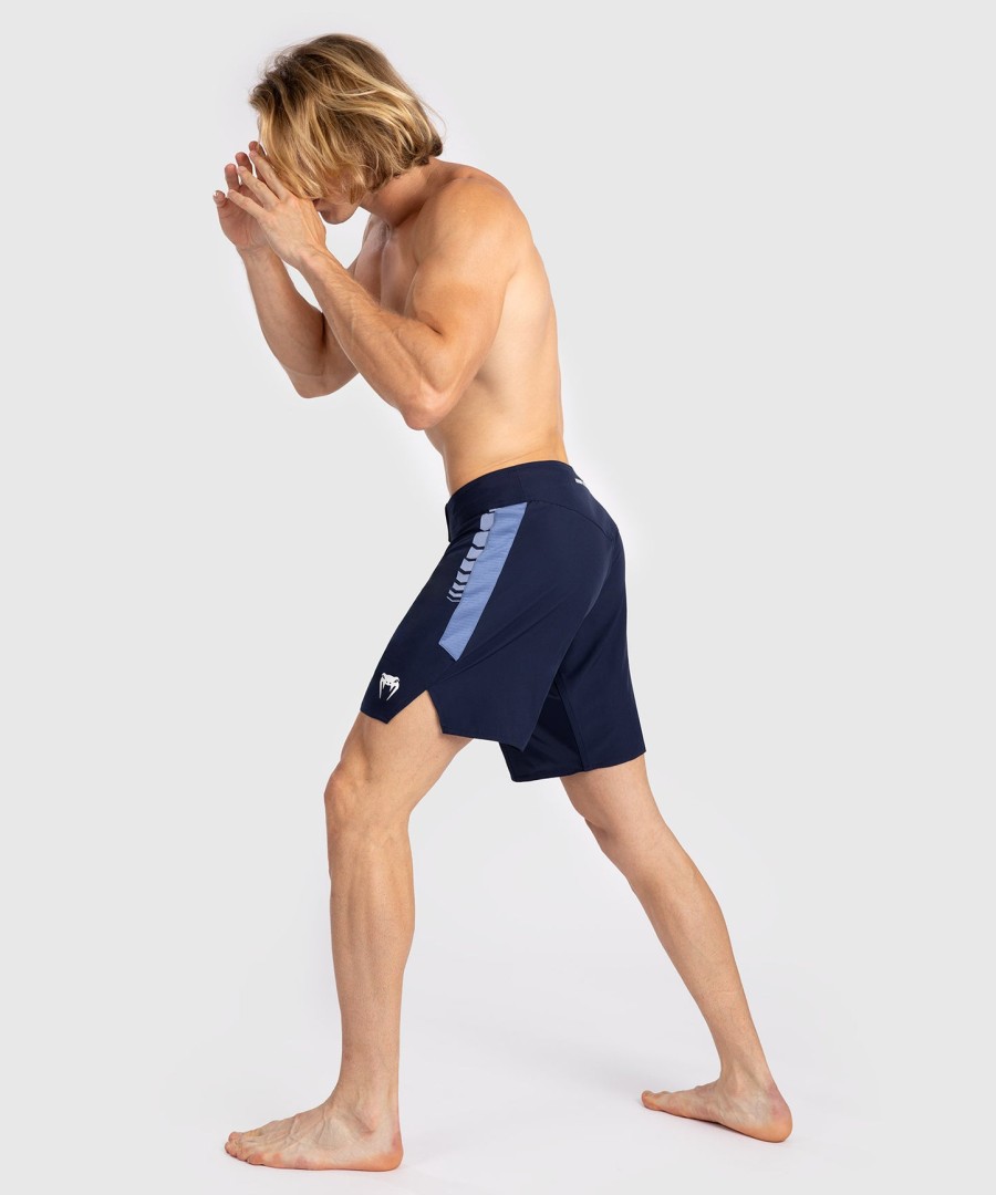venum tempest men fight shorts - navy blueblue