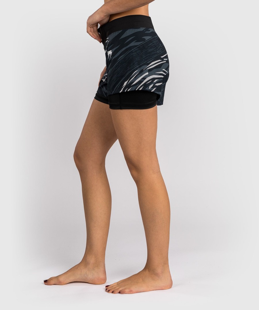 ufc fusion by venum authentic fight night women fight short - black