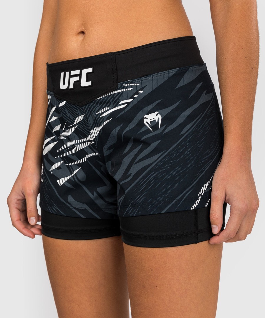 ufc fusion by venum authentic fight night women fight short - black