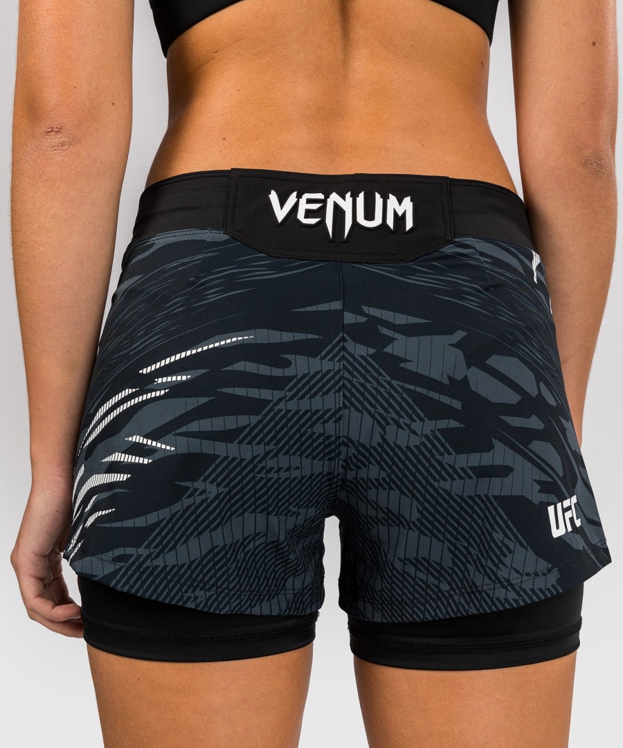 ufc fusion by venum authentic fight night women fight short - black