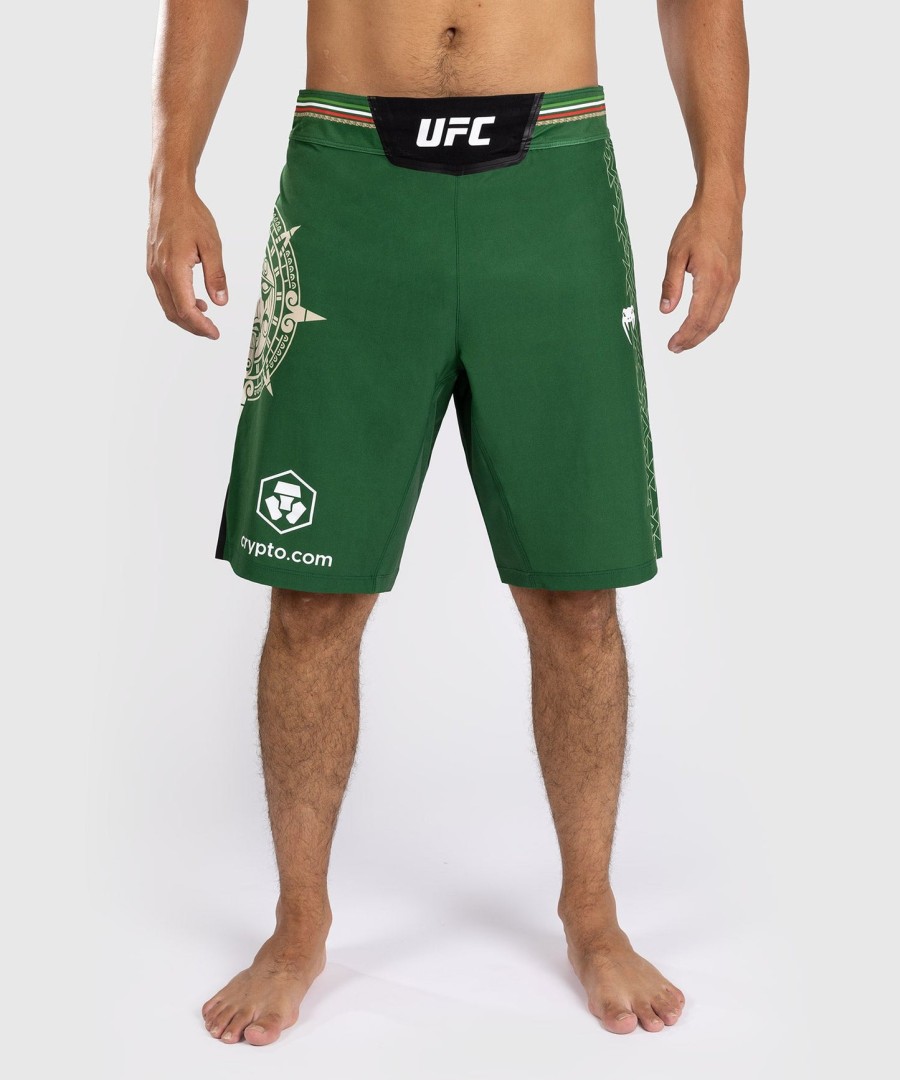 noche ufc by venum authentic fight night men fight short - long fit - green