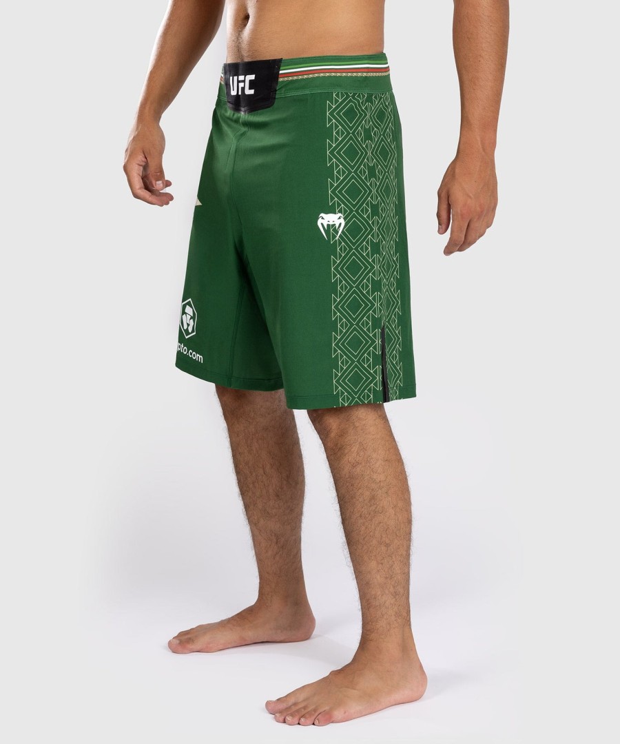 noche ufc by venum authentic fight night men fight short - long fit - green