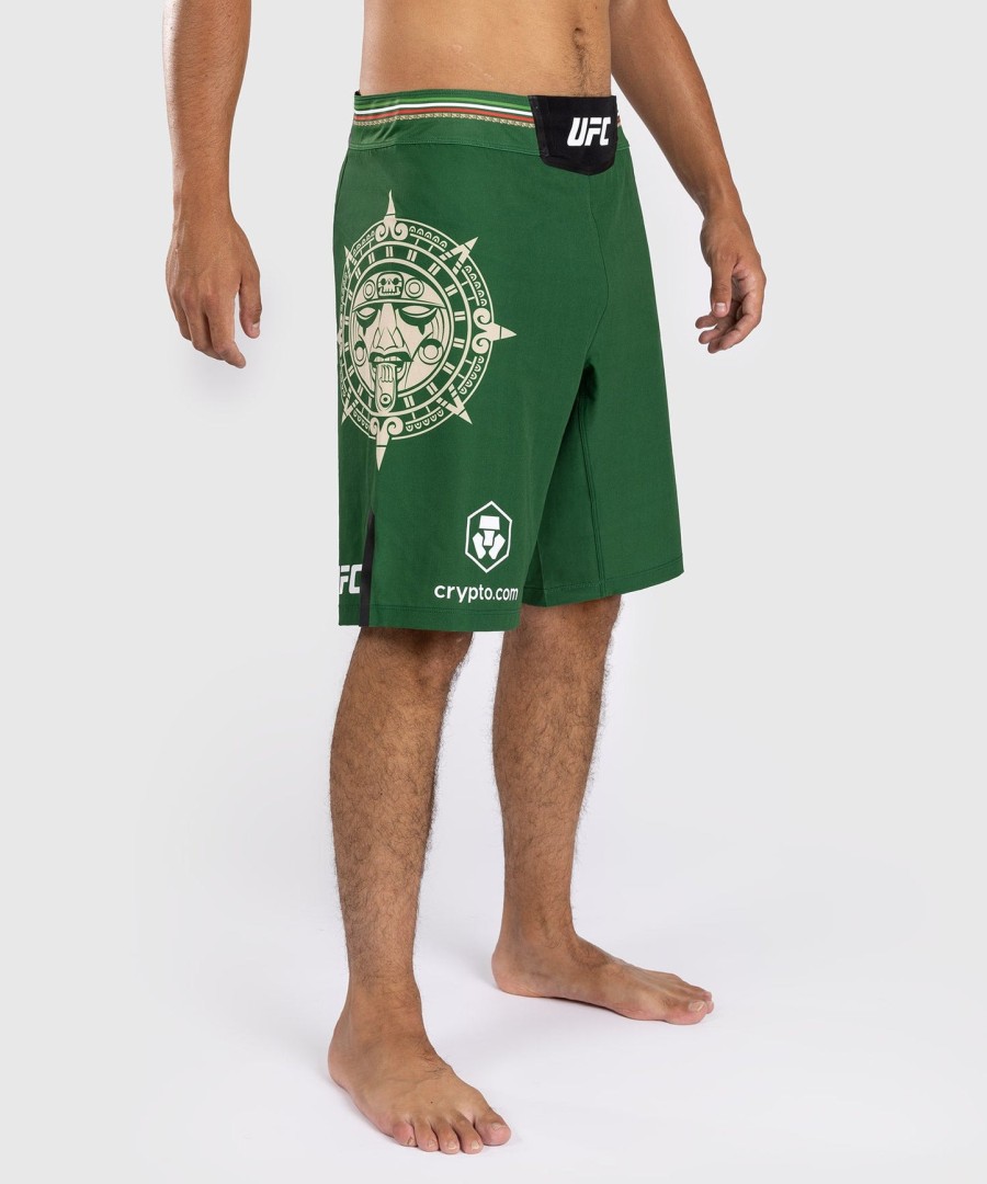 noche ufc by venum authentic fight night men fight short - long fit - green